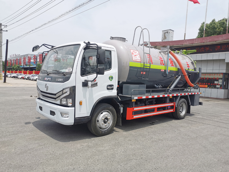 中潔牌XZL5125GQW6型清洗吸污車